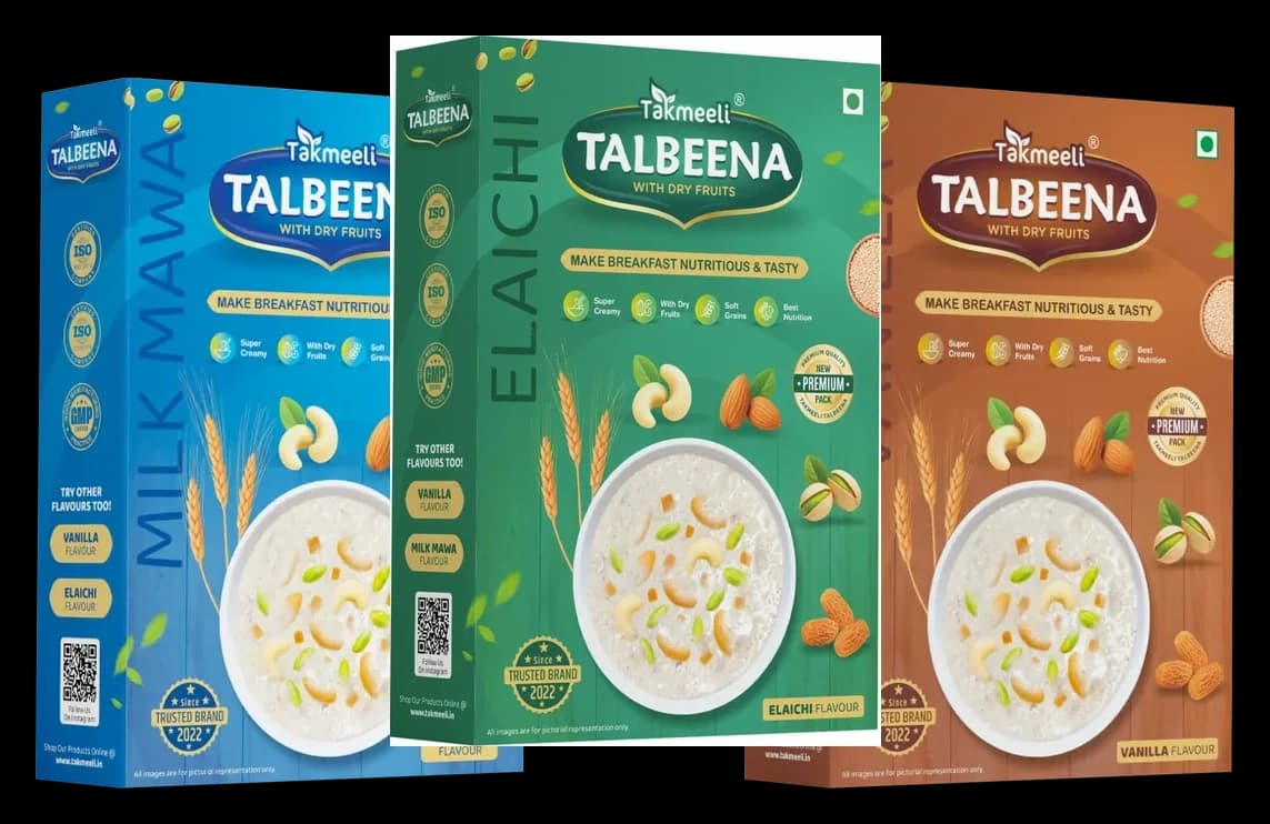 Takmeeli Talbeena combo pack of all three flavours