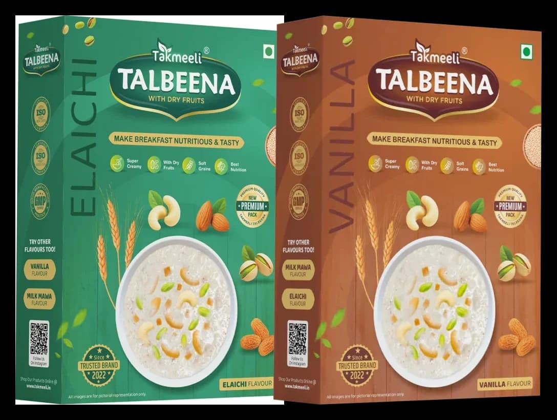 Takmeeli Talbeena Elaichi and Vanilla combo pack