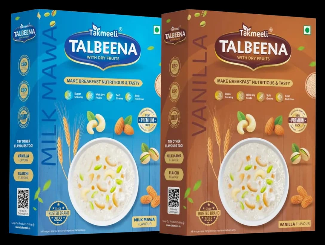 Takmeeli Talbeena Milk Mawa and Vanilla combo pack